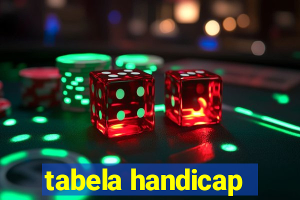 tabela handicap